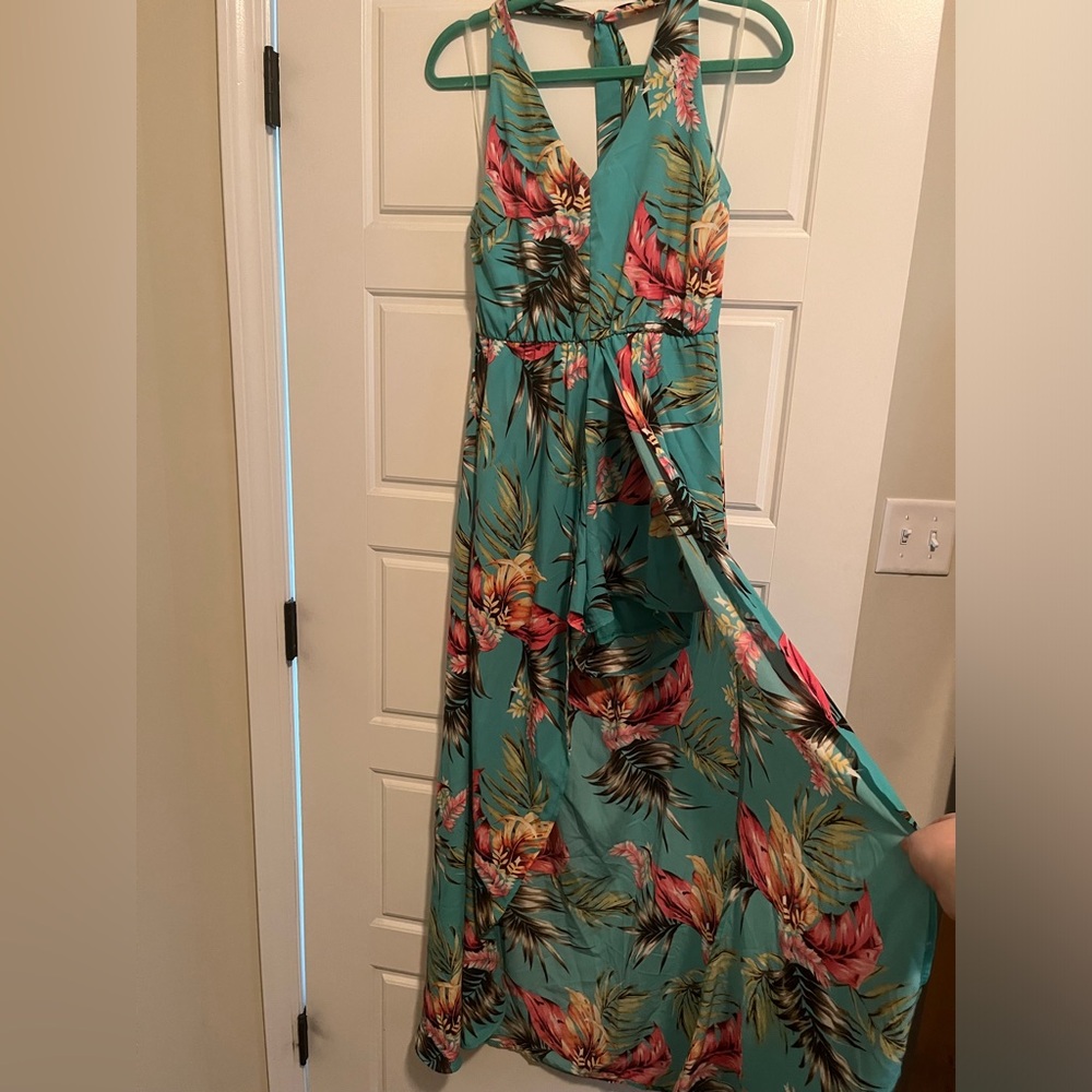 Floral Maxi romper
